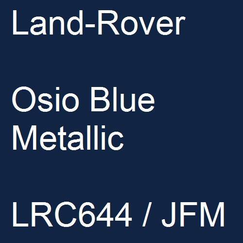 Land-Rover, Osio Blue Metallic, LRC644 / JFM.